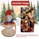 thumbnail image 5 of Mini Portabotellas de Vino Navideño, Encantador Soporte para de Licor de Papá , Tema Festivo para Decoraciones de Fiestas Navideñas, 5 of 10