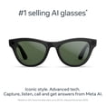 thumbnail image 3 of Ray-Ban Meta Skyler (Gen 2) - Shiny Black, Green Transition Lenses, 3 of 7
