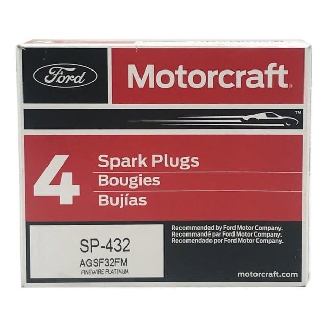 Bujía MOTORCRAFT AGSF32FM Caja 4 piezas