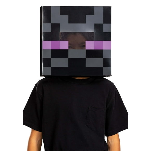 Kid'S Minecraft Enderman Masque