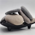 thumbnail image 2 of Sylvtty Flat Smooth Pebbles Art Painting River Rocks Natural Stones for Crafts DIY Art Supplies Garden Decoration, 2 of 6