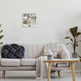 thumbnail image 2 of Stupell Industries Retro Geometric Composition Abstract Painting White Framed Art Print Wall Art, 12 x 12, 2 of 8