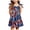 E4-Red, variant on CAUYDY 1T 2T 3T 4T 5T 6T Kids Girl Dress Toddler Girls' American Flag Striped Star Print Dresses Baby Birthday Party Cute Spring Summer Fall Sundress (Sizes 5-6 Years,Dark Blue)