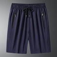 thumbnail image 2 of NIEWTR Men's Hiking Casual Shorts Outdoor Casual Trousers Drawstring Shorts with Multi Pockets Men's Summer Shorts XL,Navy, 2 of 4