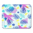 thumbnail image 1 of NUDECOR Pink Neon Creative Hipster Geometric and Tropical Havana Memphis Mousepad Mouse Pad Mouse Mat 9x10 inch, 1 of 1