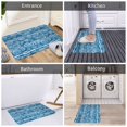 thumbnail image 5 of Sikiie Shell Print Flannel Anti-slip Floor Mat 16x24in, Thickened Dustproof Entrance Door Mat Floor Mat for Kitchen, Bathroom, Laundry Room, 5 of 7