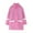 Hot Pink, variant on Rain Coats For Girls Boys Children Button Rain Jacket Hooded Windproof Kids Long Sleeve Hoodie Trench Rain Coat 6 Years-7 Years