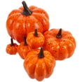 thumbnail image 1 of 6Pcs Small Foams Pumpkins for Family and Friends Halloween Table Centerpiece Decor, 1 of 8