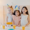 thumbnail image 2 of 1 juego de corona de fieltro para cumpleaños de niños pequeños con números intercambiables, 2 of 8