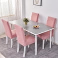 thumbnail image 5 of Waterproof Chair Covers 4 Pack, Spandex Dining Chair Slipcovers, Protectors for Kitchen and Dining Room Chairs, 5 of 6