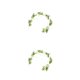 thumbnail image 1 of Moyic Guirnalda de flores artificiales para puerta, falsa, accesorios para el hogar, colgante colgante, accesorios de vacaciones, boda, Blanco 1.8 m 2Conjunto, 1 of 6