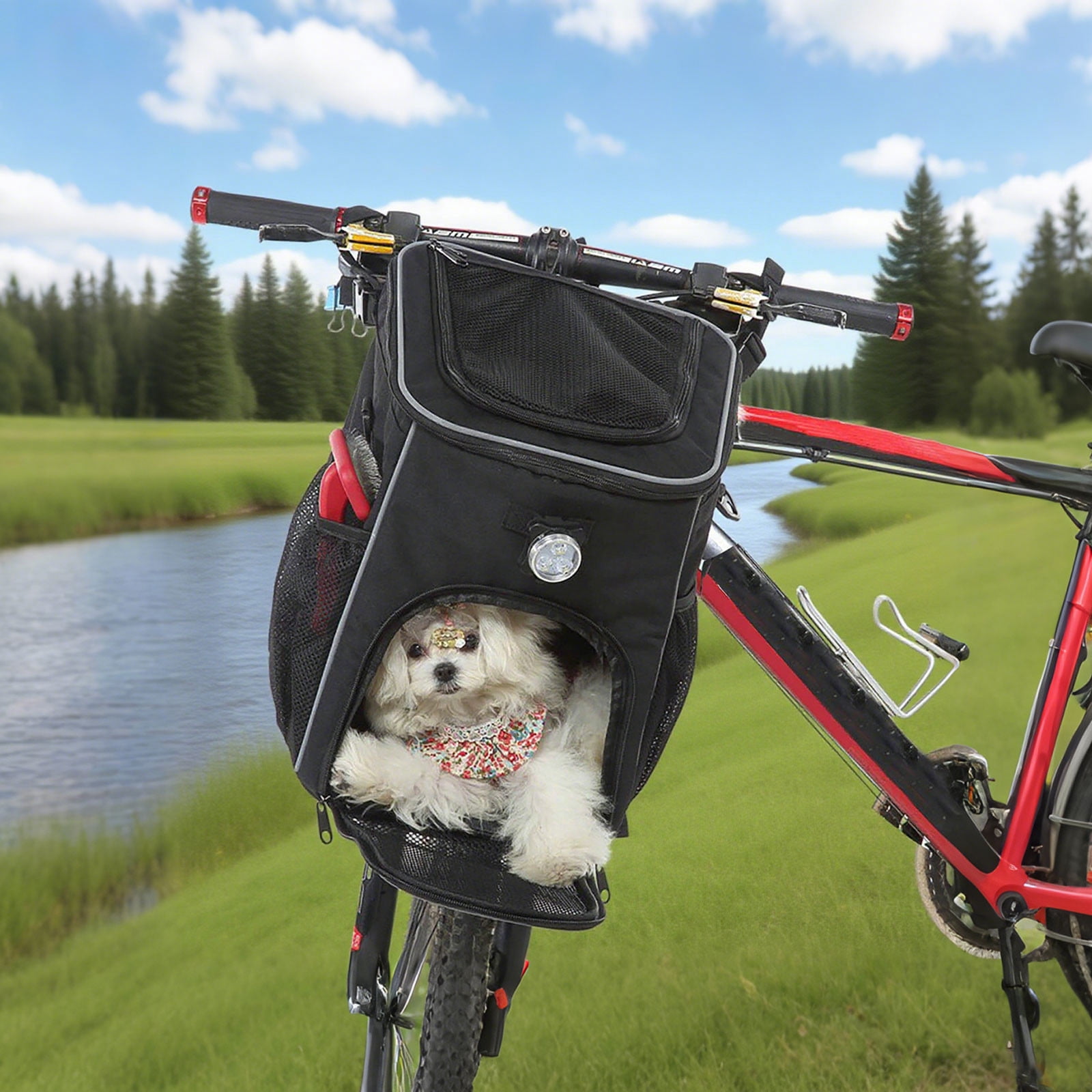 Pet Carrier Backpack for Cats and Dogs - Airline Approved, Breathable with 4 Mesh Windows, Portable & Ventilated for Travel, Hiking, and Camping, Comfortable Pet Backpack Carrier