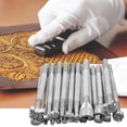 thumbnail image 4 of 59PCS Juego de herramientas de cuero para manualidades Juego de herramientas de trabajo ma Carevas Kit de costura, 4 of 7