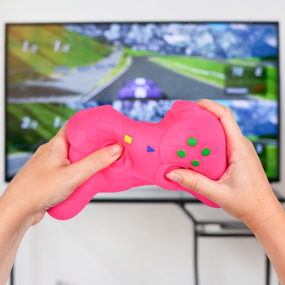 Toymendous Squeeze Game Controller, 1-Piece Large Stress Toy, Collectible, Children Ages 3+