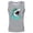 Grey, variant on Mens Tank Top Summer Casual Sleeveless Cartoon Shark Print Tees Loose Comfortable Running Summer Beach Lightweight Vest Black L