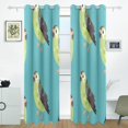 thumbnail image 2 of Birds Black Out Curtains 84 Inch Length for Bedroom Living Room Windows 2 Panels Set, 2 of 6