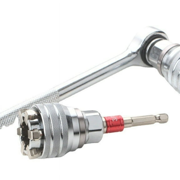 Upgraded Adjustable Universal Socket Wrench For 3/8 Drive Ratchet Torque Wrench And Power Drill-Room Decor