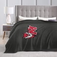 thumbnail image 3 of Marist College Fleece Blanket, Very Soft Microfiber Flannel Blanket for Couch Warm and Cozy for All Seasons, 3 of 5