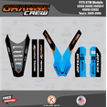 thumbnail image 2 of Kalair GFX Graphics Kit for KTM Motocross 125SX 250SX 250SX-F 450SX 525SX (2005-2006) Ogcrew Series, 2 of 5