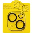 thumbnail image 2 of [Paquete de 2] Protector de lente de cámara para iPhone 15 Plus, accesorios protectores de pantalla de cubierta de cámara de vidrio templado 9H, 2 of 3