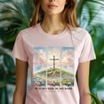 thumbnail image 5 of He Is Risen Matthew 28:6 Christian T-Shirt for Men and Women, Natural, Size S, 5 of 6