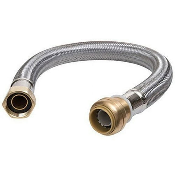 SharkBite U3088FLEX15LF, 15" Flexible Water Heater Connector