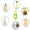 thumbnail image 3 of 8 PCS Hand Sanitizer Holder Keychain, 60ml/2oz Empty Travel Size Bottles with Silicone Keychain, Portable Plastic Leakproof Squeeze Bottles with Flip Cap for Hand Sanitizer Conditioner（Random Color）, 3 of 4