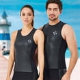thumbnail image 3 of DIVE SAIL 2MM Neopreno Resistente al desgaste Pantalones cortos sin mangas Traje de neopreno Rash Guards Tecnología textil Niñas Surf Snorkel Trajes chaleco masculino XXL Speravity OD019362-05, 3 of 7