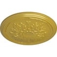 thumbnail image 3 of Ekena Millwork 15 3/4"OD x 5/8"P Luton Ceiling Medallion (Fits Canopies up to 1 1/8"), Hand-Painted Rich Gold, 3 of 6