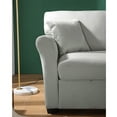 thumbnail image 3 of Veryke Modern Loveseat Sofa with 2 Pillows for Bedroom Living Room Guest Room - Gray, 3 of 5