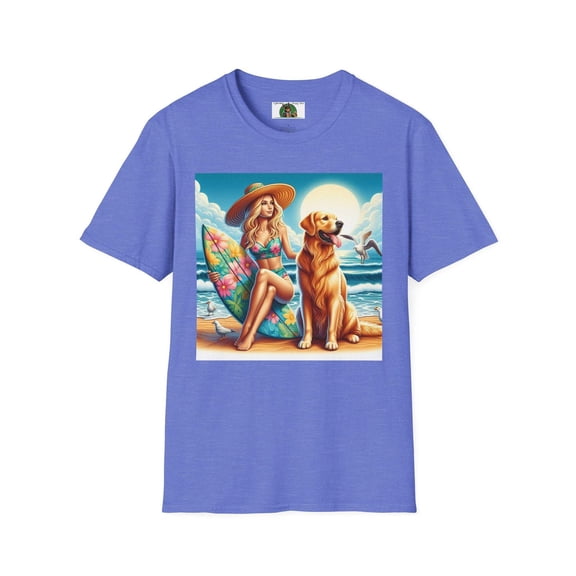 Golden Retriever Unisex Softstyle T-Shirt