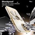 thumbnail image 6 of Case for iPhone 15 Case Glitter Bling Crystal Bow Design Full Camera Lens Protector Anti-Scratch Bumper Shockproof Cover Women Girls Soft TPU Case for iPhone 15 Gold KDL, 6 of 14