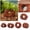 A, variant on Rock Aquarium Volcanic Rocks Small Dark Brown Volcanic Pumice Stones, Aquarium Stones Aquascaping for Fish Tank Decoration