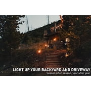 Solo Stove Mesa Torch | Backyard Torch for Outside, 5 Hour Burn Time, Cold-Rolled Steel, Incl. Ground Stake, Fuel Funnel, and 3 Wicks, Adjustable Height: 37.75-52.5 in, Fuel Capacity: 21 fl oz