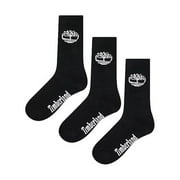 Timberland Bowden Crew FC Tree Logo 3 Pack Socks - Black