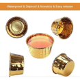 thumbnail image 5 of Cupcake Cases, (Gold) 50 Aluminum Foil Muffin Cases for Cupcakes and Muffins, 5 of 5