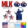 thumbnail image 5 of VictoryStore Patriotic Happy MLK Day Garage Decoration Set, Martin Luther King Jr. Decor, (19988), 5 of 8