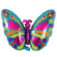 thumbnail image 1 of relayinert Butterfly aluminum foil balloon, 1 of 9