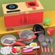 thumbnail image 4 of Home Kitchen Kids Toy Kitchen Set 33 PCS Pretend Play Cooking Set With Interactive Cooktop Realistic Accessories Play Food Educational Toy For Boys Girls 3+, 4 of 6