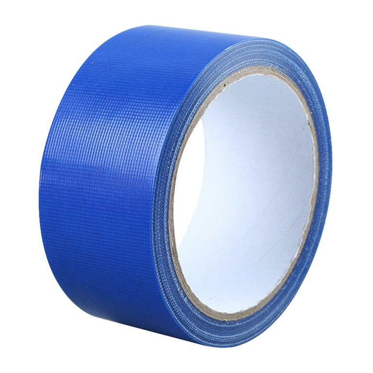  Transparent Vinyl Tape with Self-Adhesive. (1 inch x 50 ft,  Light Blue) : Industrial & Scientific
