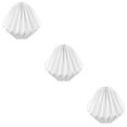thumbnail image 3 of 3 PCS Simple Style Lamp Cover Exquisite Lampshade Accessory White, 3 of 8