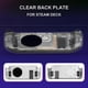thumbnail image 5 of for Steam Deck Back Plate Heat Dissipation DIY Replacement Shell Case External Semiconductor Cooler for Steam Deck White Transparent Case, 5 of 5