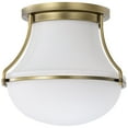 thumbnail image 5 of 60/7860-Nuvo Lighting-Valdora - 1 Light Flush Mount In Traditional Style-9 Inches Tall and 10.38 Inches Wide-Natural Brass Finish, 5 of 16