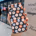 thumbnail image 3 of Funda de teléfono con diseño de margaritas para iPhone 13, funda para iPhone 11, 12, 14, 15 Pro Max, 12, 13 Mini, XR, X, XS, 6, 7, 8 Plus, SE, carcasa trasera de silicona suave, 3 of 5