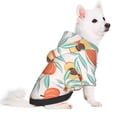 thumbnail image 2 of Fotbe Peach Sudadera con Estampado para Perros Pequeños – Suéter con Capucha para Mascotas, Tela Suave de Forro Polar con Bolsillo-X-Large, 2 of 7