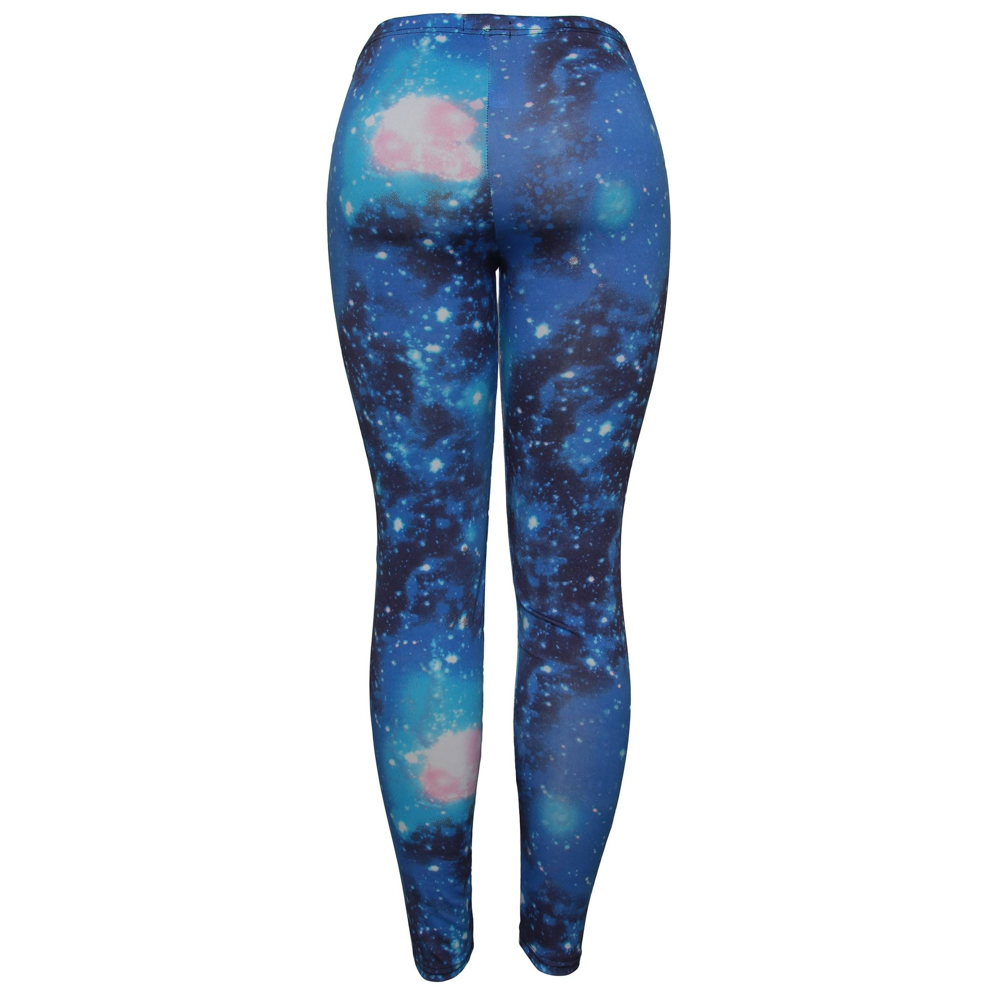 Blue Space Ladies Leggings Tights Walmart