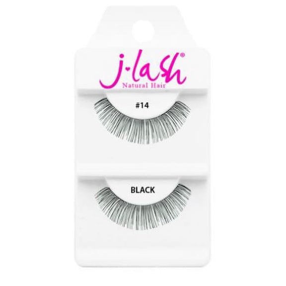 J Lash Daily Eyelashes - #14 Black