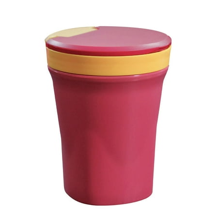 

Sealed Soup Cup with Lid Microwaveable Soup Pot with Spoon for Home Offie School