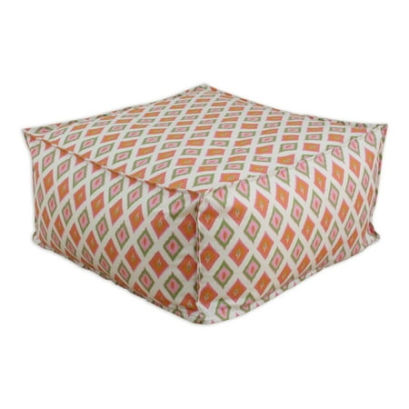 Brite Ideas Living Carnival Gumdrop Multicolor Cotton 25-inch-wide x 13.5-inch-high Hassock