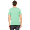 thumbnail image 2 of The Bella + Canvas Unisex Triblend Short Sleeve V-Neck T-Shirt - GREEN TRIBLEND - L, 2 of 2